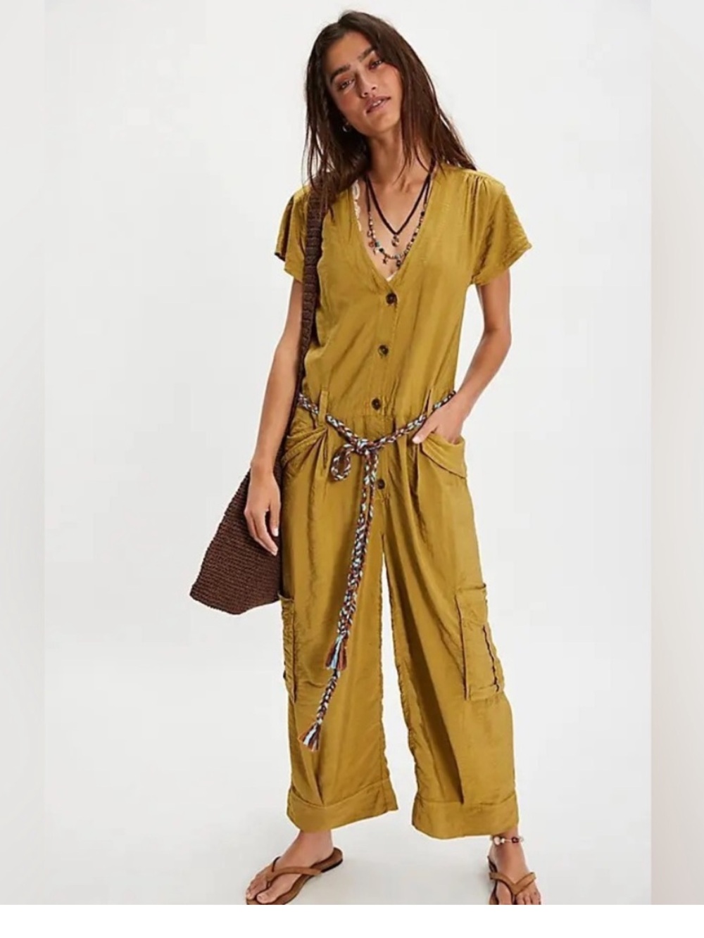 NWT FP Free People Hit the Coast  Jumpsuit size small